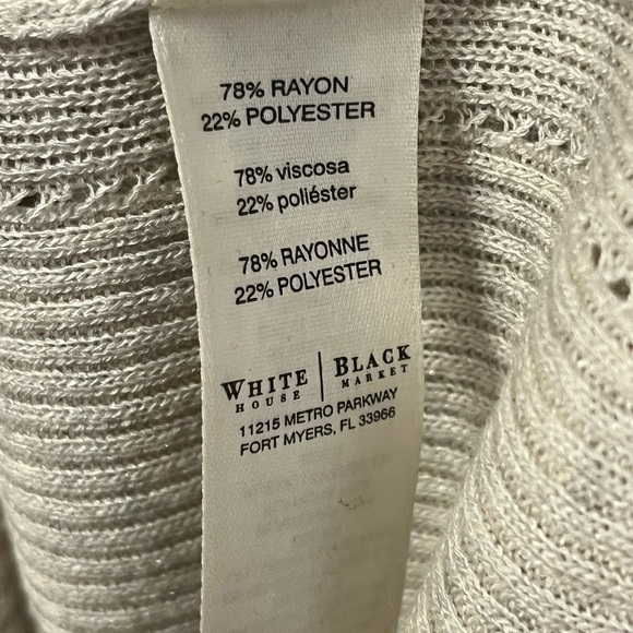 White House Black Market Gray Sleeveless Knit Tank Dress - Picture 9 of 11